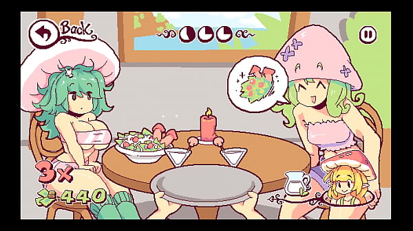 Image Futanari Di Funghi [ FUTA Hentai Game ] Ep.3 happy customer flash their boobs to get more cumshot !