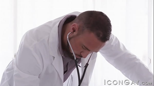 Image Black stud Jaxx Maxim pounds his doctor Michael Roman