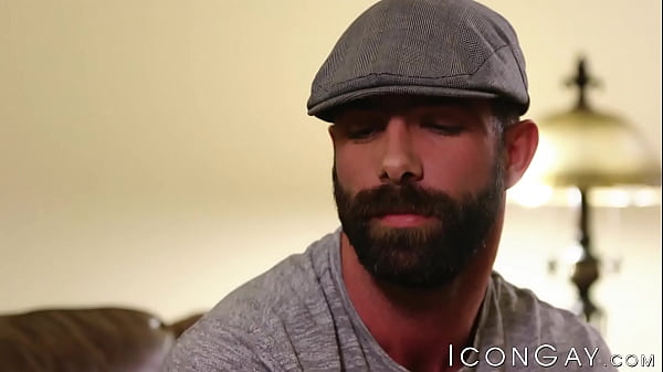 Image Hairy stud Zayne Roman fed cum after barebacking muscle hunk