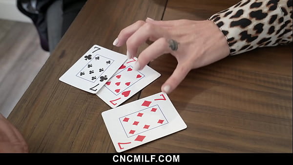 Image Stepmom Helps Her Stepson to Win a Card Game with His Boss - Cncmilf