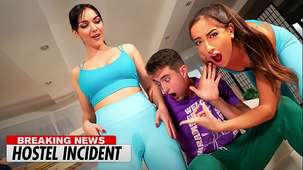 Image Lady Gang Disturbs Stud From His Video Games By Sucking & Riding Him Good - HORNY HOSTEL