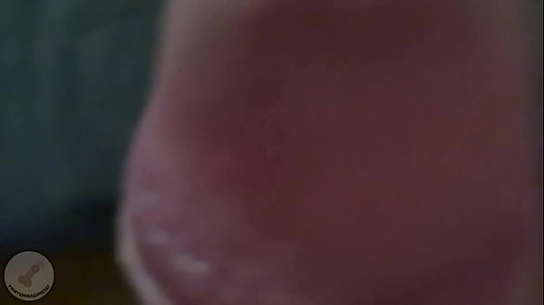 Image Thick cum dripping from my cock