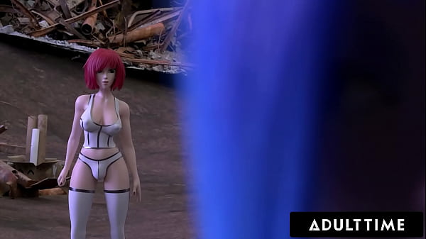 Image F.U.T.A. SENTAI SQUAD - Futuristic Futanari Redhead Creampies Wild Girl   Self-Sucks With Big Facial
