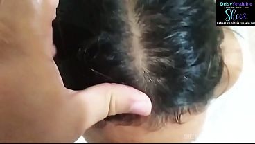 Image MILF swallowing cum. My cuckold does not have permission to fuckme, I masturbate for him. As consolation I suck his small cock, and I swallow his semen when he cums in my mouth. He's a faggot asshole