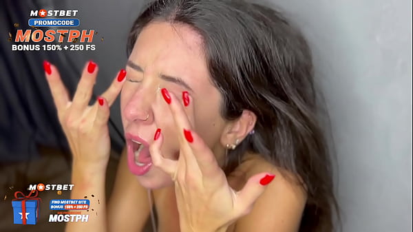 Image Roughly fucked a petite girl in sexy lingerie and cum deep in her throat