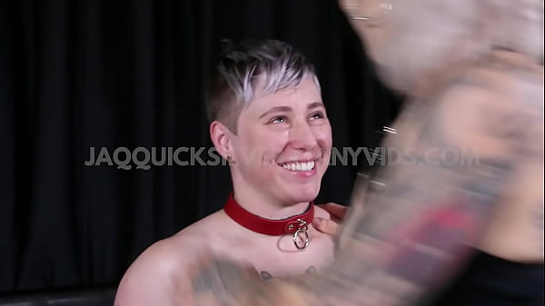 Image Punk Femdom pegs FtM in bondage - Ruby Riots and Jaq Quicksilver