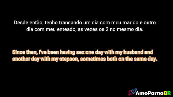 Image Porn&ocirc_ com hist&oacute_ria - Eu tenho dado para o meu enteado escondida do meu marido - AmoPornoBR