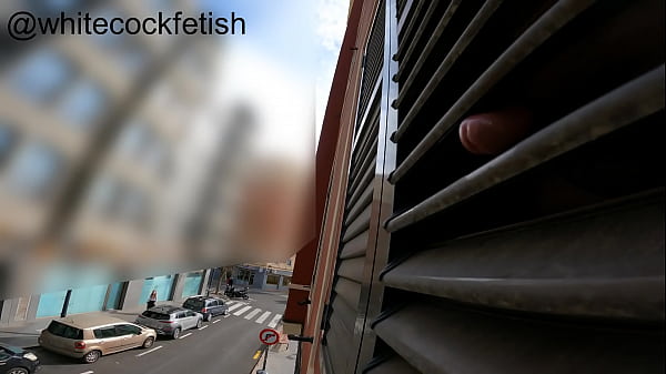 Image Extreme narcissist makes street people horny by sticking his cock out the window