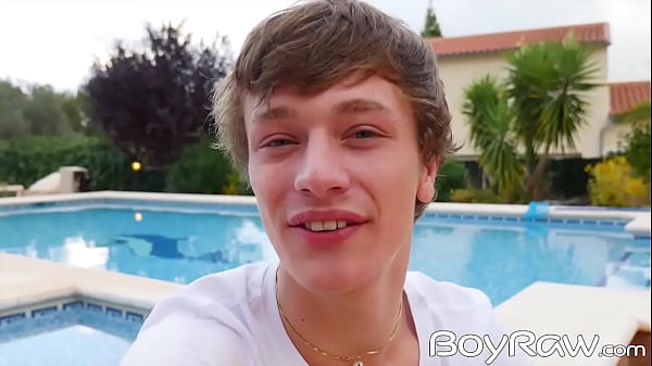 Image Pool day turns into twinks fucking doggy style from behind