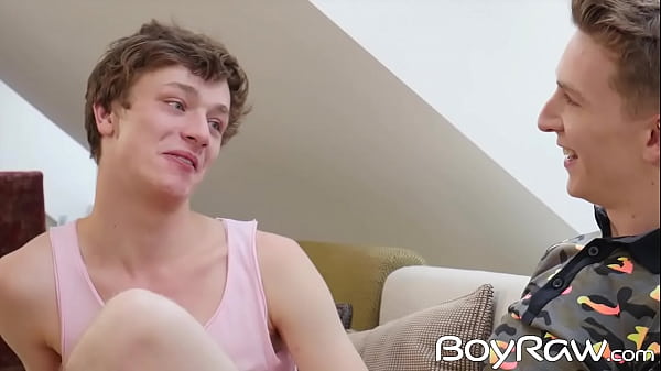 Image After some banter these two twinks decide to have raw sex