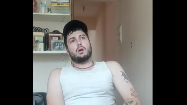 Image Branquinho tatuado batendo uma at&eacute_ gozar