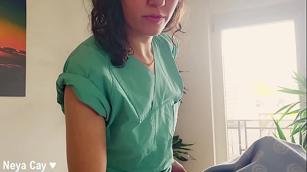 Image Nurse VS foreskin - Roleplay, tantric orgasm & wonderful blowjob with huge cum fountain NEYA CAY