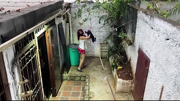 Image Cojiendo con la Vecina cuando Su Marido Est&aacute_ Trabajando