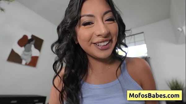 Image Natural busty brunette girl give nice tug and wet blowjob to her friend - Cami Strella, Charles Dera