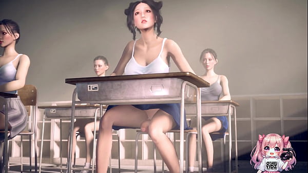 Image Anime Horny classmates fucking in public classroom