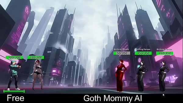 Image Goth Mommy AI