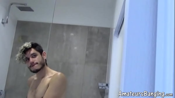 Image Amateurs make out and suck hard dicks before pounding bare