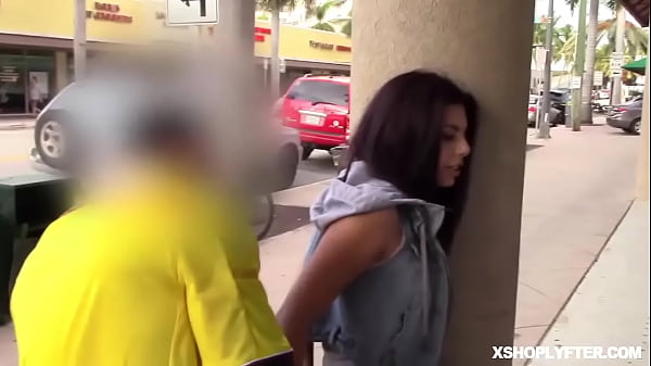 Image Mina has been caught by security guard Chad after taking some items from the store without paying