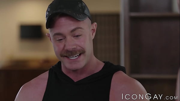 Image Handsome jock Nick Fitt bareback fucking blonde gay after BJ