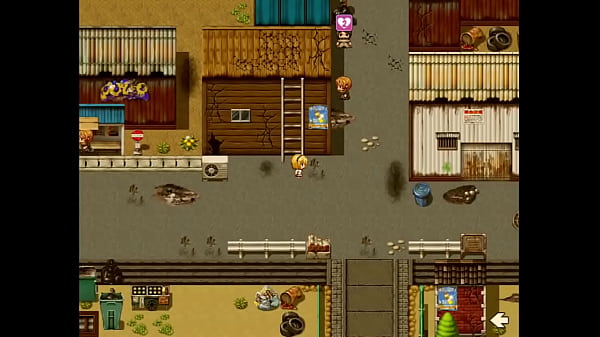 Image Loira tenta ajudar e acaba presa no telhado da casa dos mendigos - Farah The Otherworld Hero - Parte 2