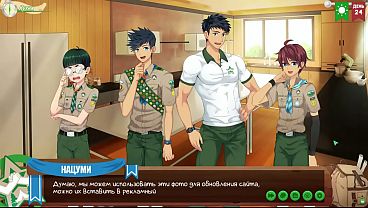 Image Game: Friends Camp, episode 46 - Canteen (Russian voiceover)