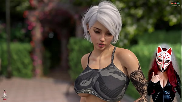 Image Steps of Debauchery # 18 - naked girls in the park