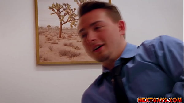 Image Masyn Thorne and Ashton Silvers are on a work trip together and have a hot sex scene inside their hotel room