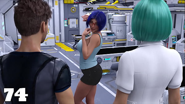 Image Stranded In Space #74 - Blue Haired Milf Want Threesome With Me & Hot Busty Doctor