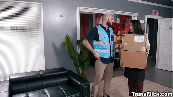 Image Cliff Jensen deepthroats Kasey Keis hard Tdick and slobbers on it and then fucks her tight ass until he cums hard