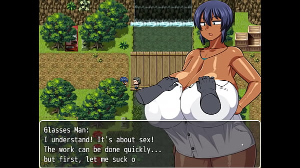 Image Tanned Girl Natsuki [ HENTAI Game ] Ep.3 a naked bath feels so good after talking to the perverted villagers !