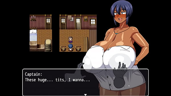 Image Tanned Girl Natsuki [ HENTAI Game ] Ep.1 huge tits flashing to help the captain jerk off