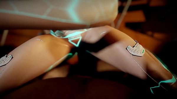 Image Robot Girl Rides Dick on a Chair