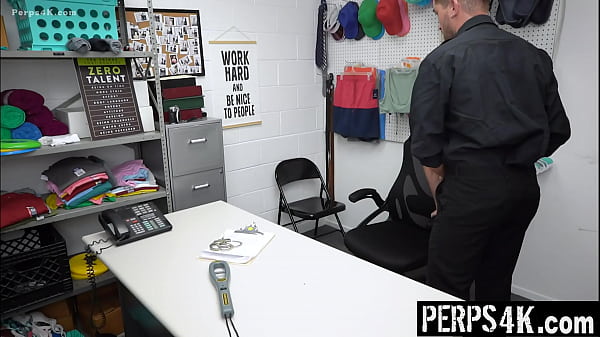 Image The Security Officer Knows how To Handle the Shoplifter Guy's Sticky Situstion - Perps4k