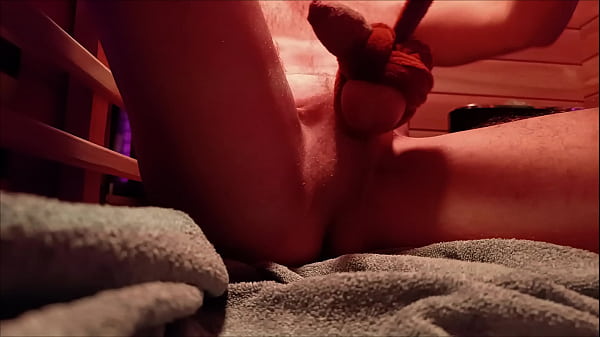 Image Private Dutch Sauna Tied Dick and Balls with a Bathrobe Rope 4K UHD 2160p