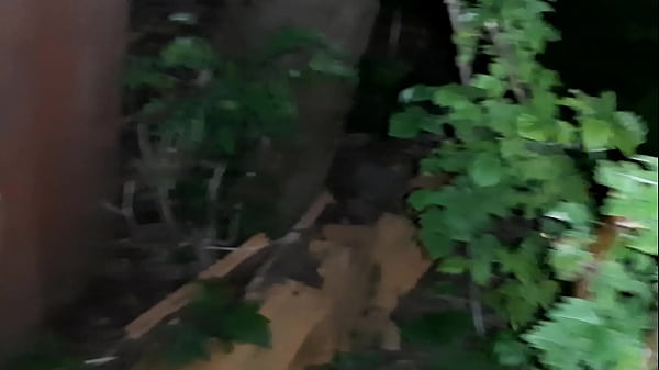 Image I masturbate in a public village toilet at night - Girls fly orgasm