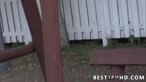 Image Hardcore Japanese pummelling in outdoor with smooth-shaven puss and blowjob by super nailing molten teenager Yuuka Kaede - hottest Asian porno!