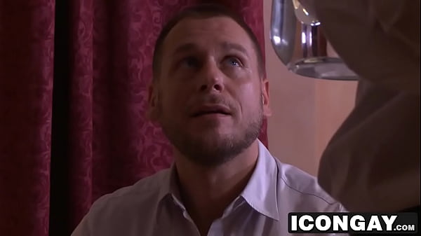Image Hot DILF Hans Berlin takes stud Drake Magnums massive cock
