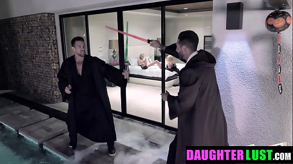 Image Chanel Grey and Chloe Temple Allow for The Jedi and Sith to Come Together in Harmony to Fuck Them Silly - Daughterlust