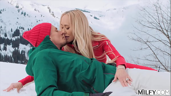 Image MILFY Ski Instructor Brandi Teaches Young Stud New Tricks