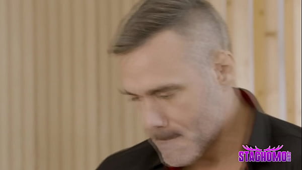 Image Submissive bottom Bastian Karim rubbing Manuel Skyes big hard cock before taking it deep in his ass