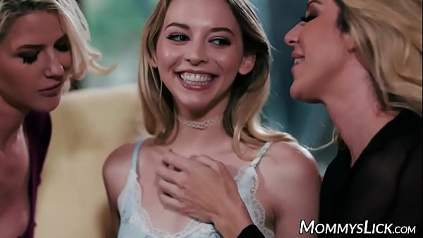 Image Blonde Lily top by Horny stepmom Kayla Paige and friend