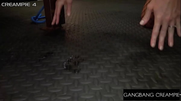 Image GangbangCreampie - Big Tittied Blonde Babe Gets Spitroasted And Gangbanged Hard