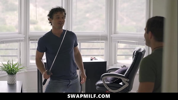 Image Hot Stepmoms Syren De Mer and Karen Fisher Swap Their Sex Needy Stepsons - Swapmilf