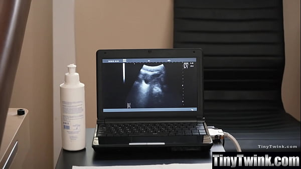 Image The Patient's Cock Stood up Between His Legs with Full Force While Doctor Examines Him - Tinytwink