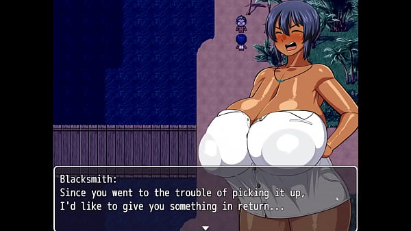 Image Tanned Girl Natsuki [ HENTAI Game ] Ep.9 peeing at night in the forest feels so good !