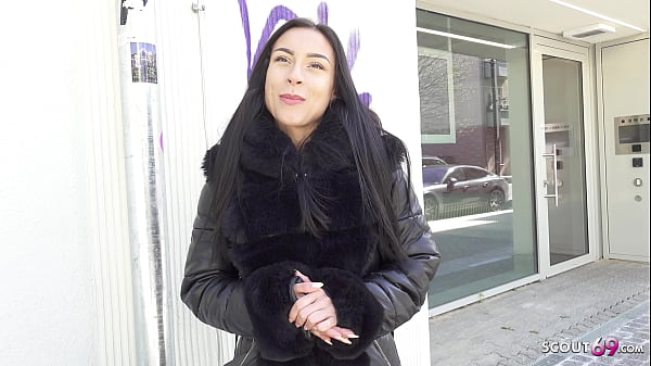 Image GERMAN SCOUT - Perfect German Latina Teen Caramella del X Pickup for Casting Fuck