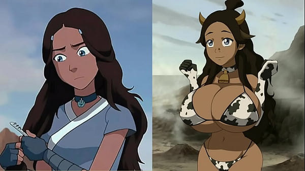 Image Cartoons original and naked comparasion v3