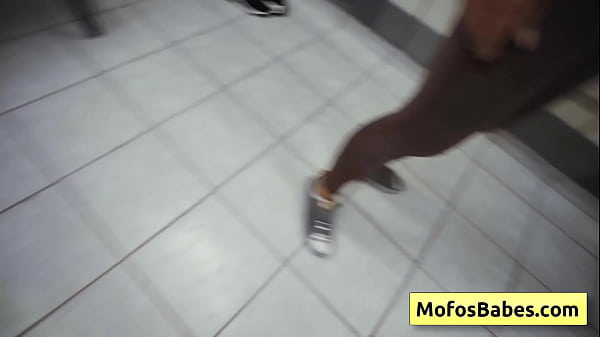 Image Sexy and busty brunette teen Nikki Mars fucked in the public laundromat by Jason Legend