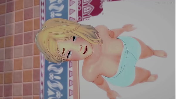 Image Gwen Stacy sigue mojada despues de la ducha, ya quiere quitarse la toalla para follar (versi&oacute_n adulta)