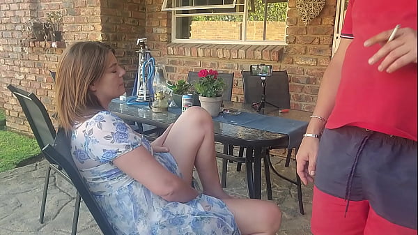 Image Mutual masturbation Caught my friends wife fingering herself on the patio so i joined her